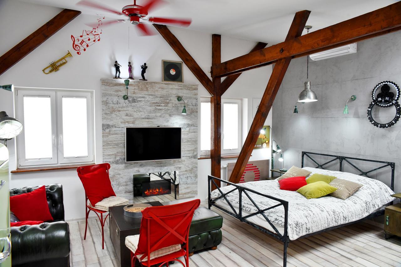 In The Attic Unikatowe Apartmenty By Stayly شتشيتسين المظهر الخارجي الصورة